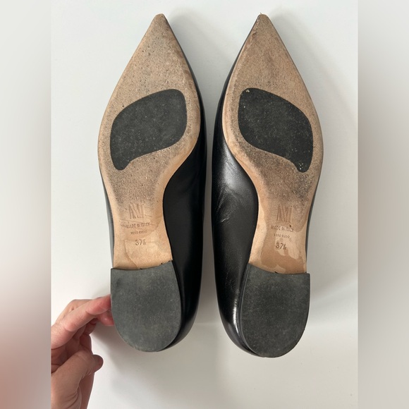 MM Lafleur Sleek Black Flats, Size 37.5 (US 7.5) - Picture 10 of 10